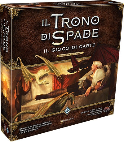 ASMODEE - IL TRONO DI SPADE: IL GIOCO DA TAVOLO - ITALIANO Seconda Edizione