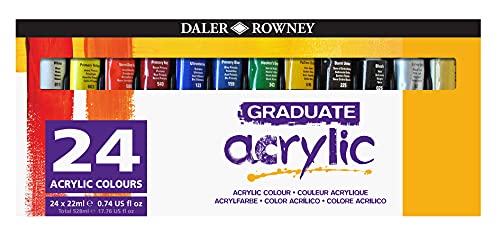 Colori acrilici Graduate acrylic 22ml 24 colori - Centroscuola