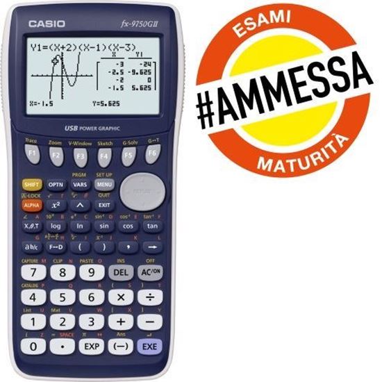 Calcolatrice scientifica grafica Casio FX-9750 GII - Centroscuola