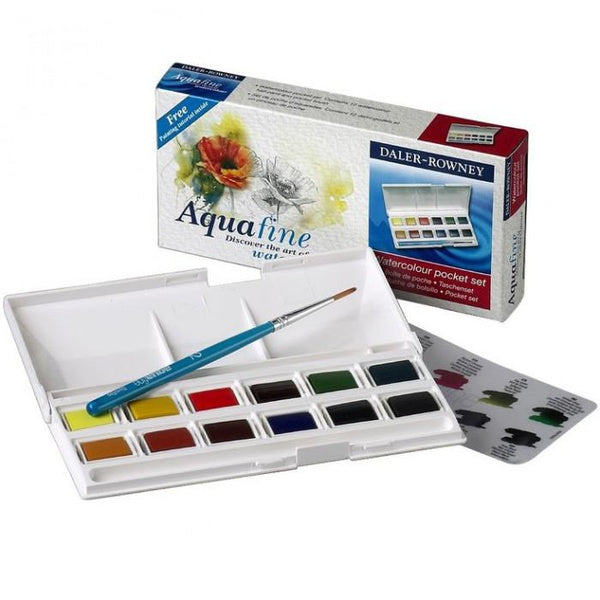 Acquerelli aquafine 12godet - Centroscuola