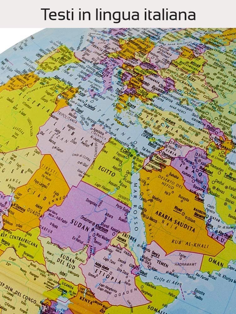 Mappamondo Night&Day 25 cm - Centroscuola