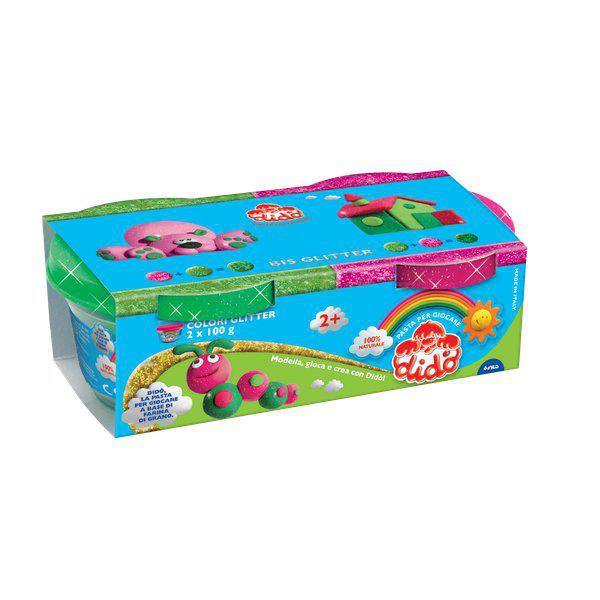 Dido' bis glitter magenta/verde - Centroscuola