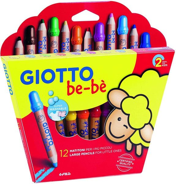 Giotto bebe' matitoni 12pz – Centroscuola