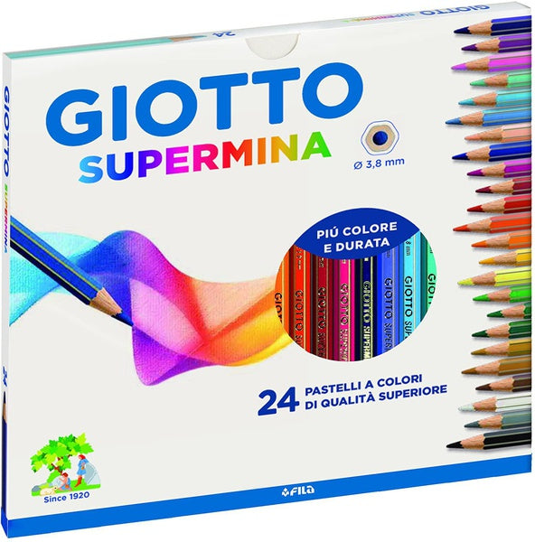 Pastelli 24pz supermina giotto - Centroscuola