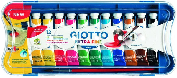 Tempera giotto 12ml t4 12pz - Centroscuola