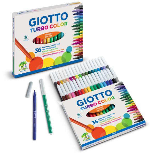 Pennarelli Ultra Lavabili Giotto per Bambini 6 pz. - Carta Shop