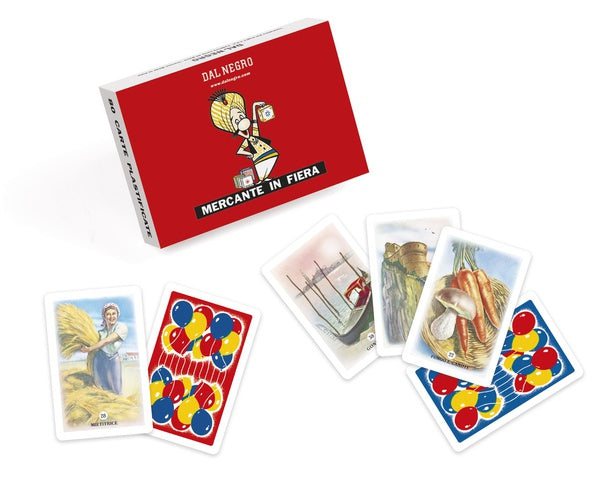Mercante in fiera carte da gioco - Centroscuola