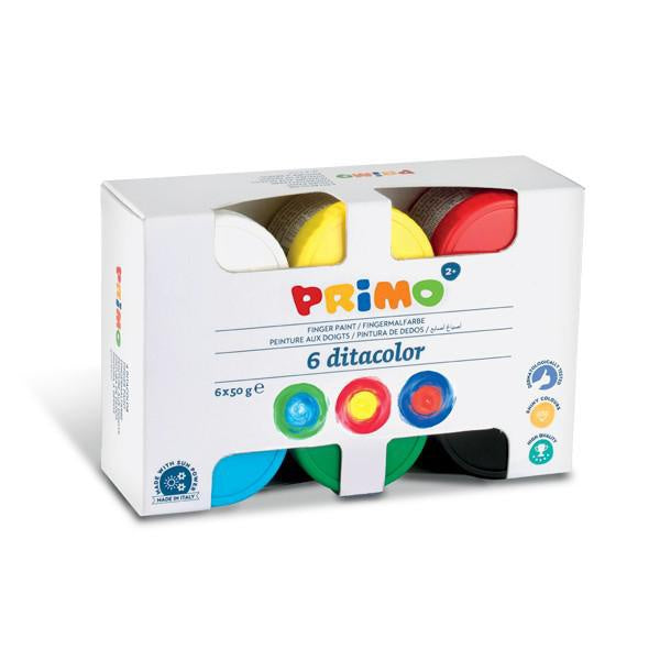 Colori a dita cmp 6x50gr - Centroscuola