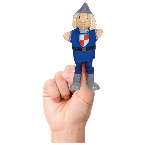 Burattino da dita - Cavaliere - Centroscuola