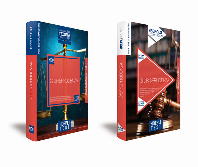 Hoepli Test. Giurisprudenza. Per i test di ammissione all'università. Box: Manuale di teoria con esempi-Esercizi e simulazioni - Centroscuola