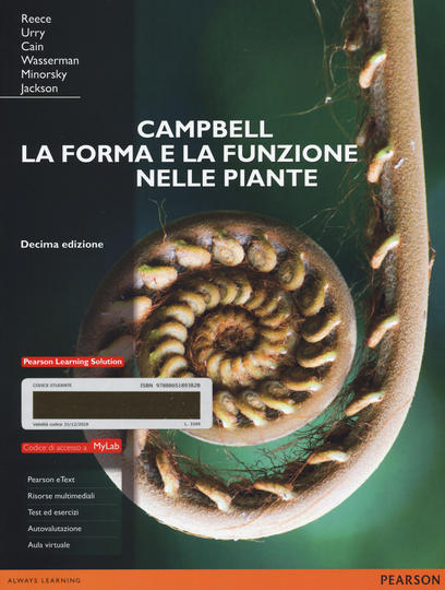 Campbell. La forma e la funzione nelle piante. Ediz. mylab. Con espansione online - Centroscuola