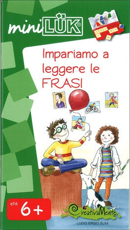 Impariamo a leggere le frasi - Mini Luk - Centroscuola