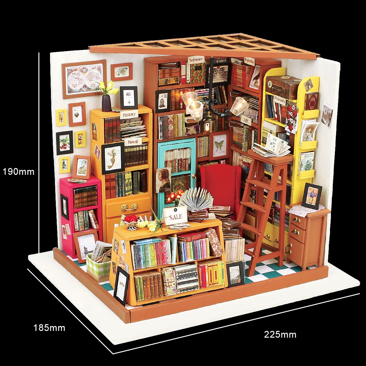 Miniature House - Sam's Study - Centroscuola