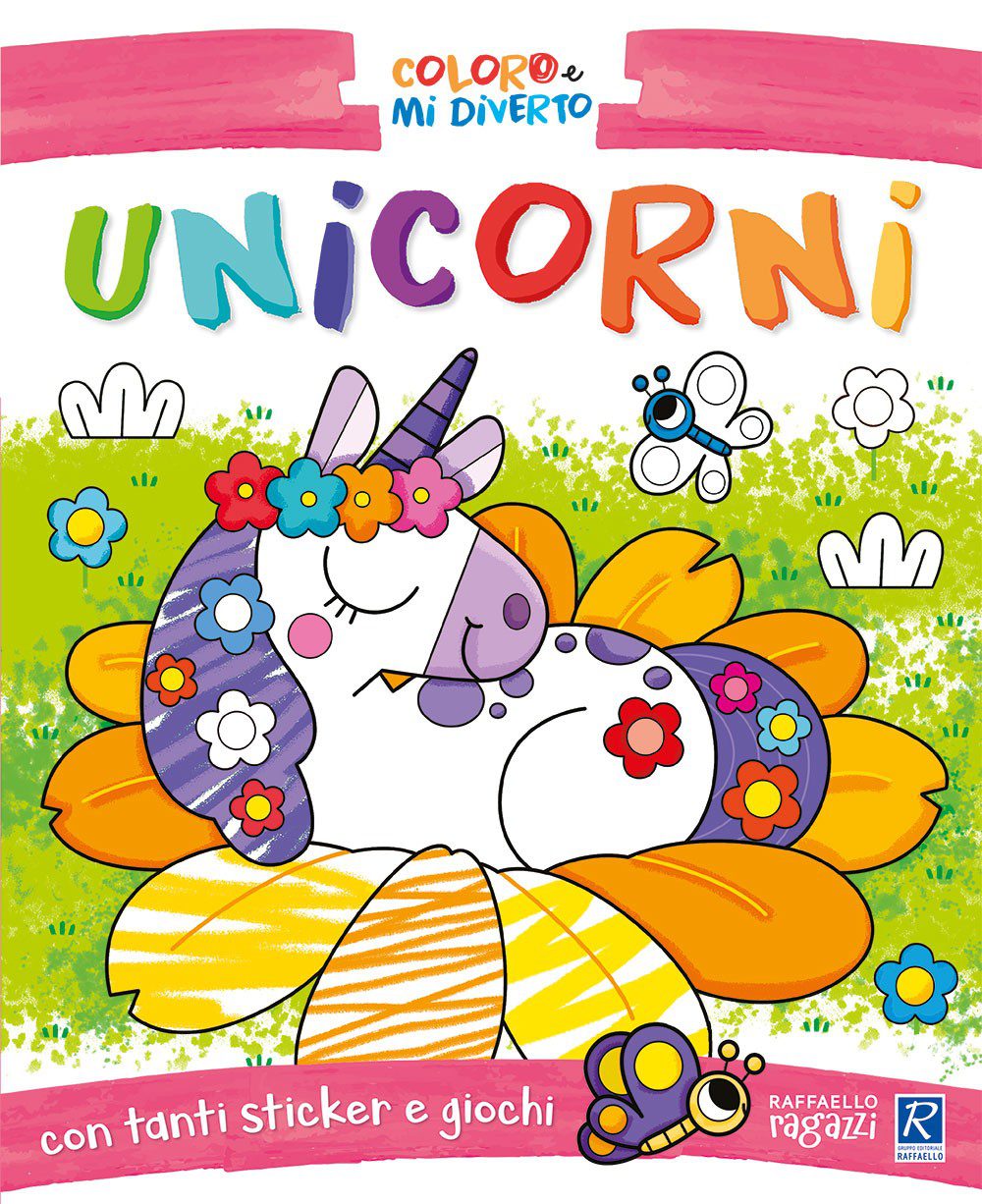 Coloro e mi diverto - Unicorni - Centroscuola