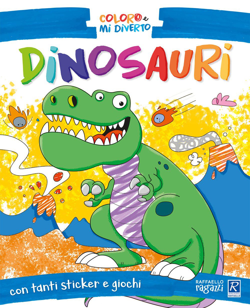 Coloro e mi diverto - Dinosauri - Centroscuola