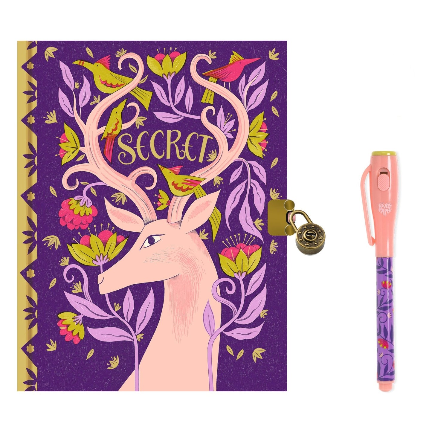 Diario segreto con penna magica - Melissa - Centroscuola