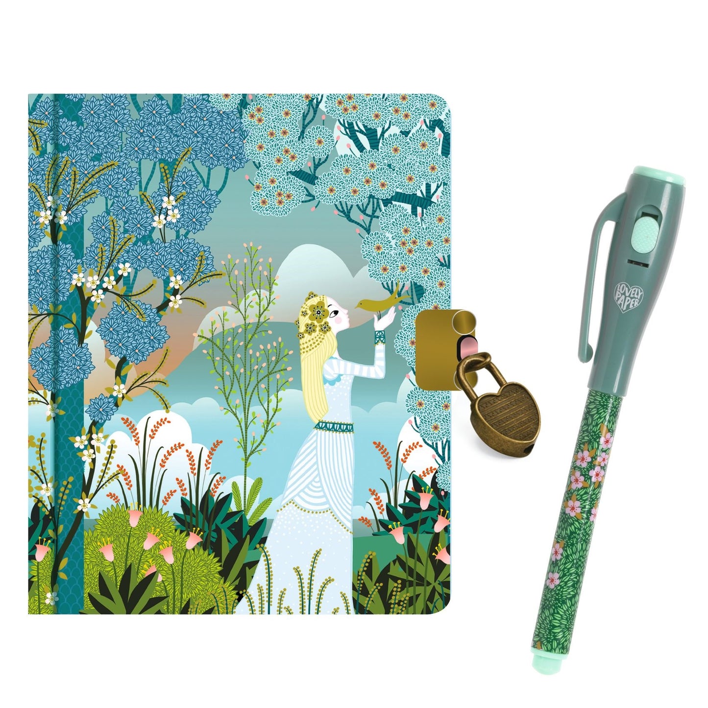 Diario segreto con penna magica - Charlotte - Centroscuola