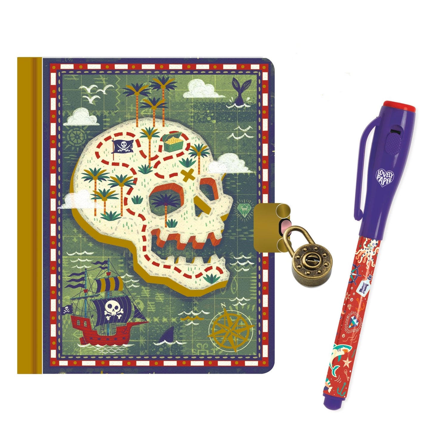 Diario segreto con penna magica - Steve - Centroscuola