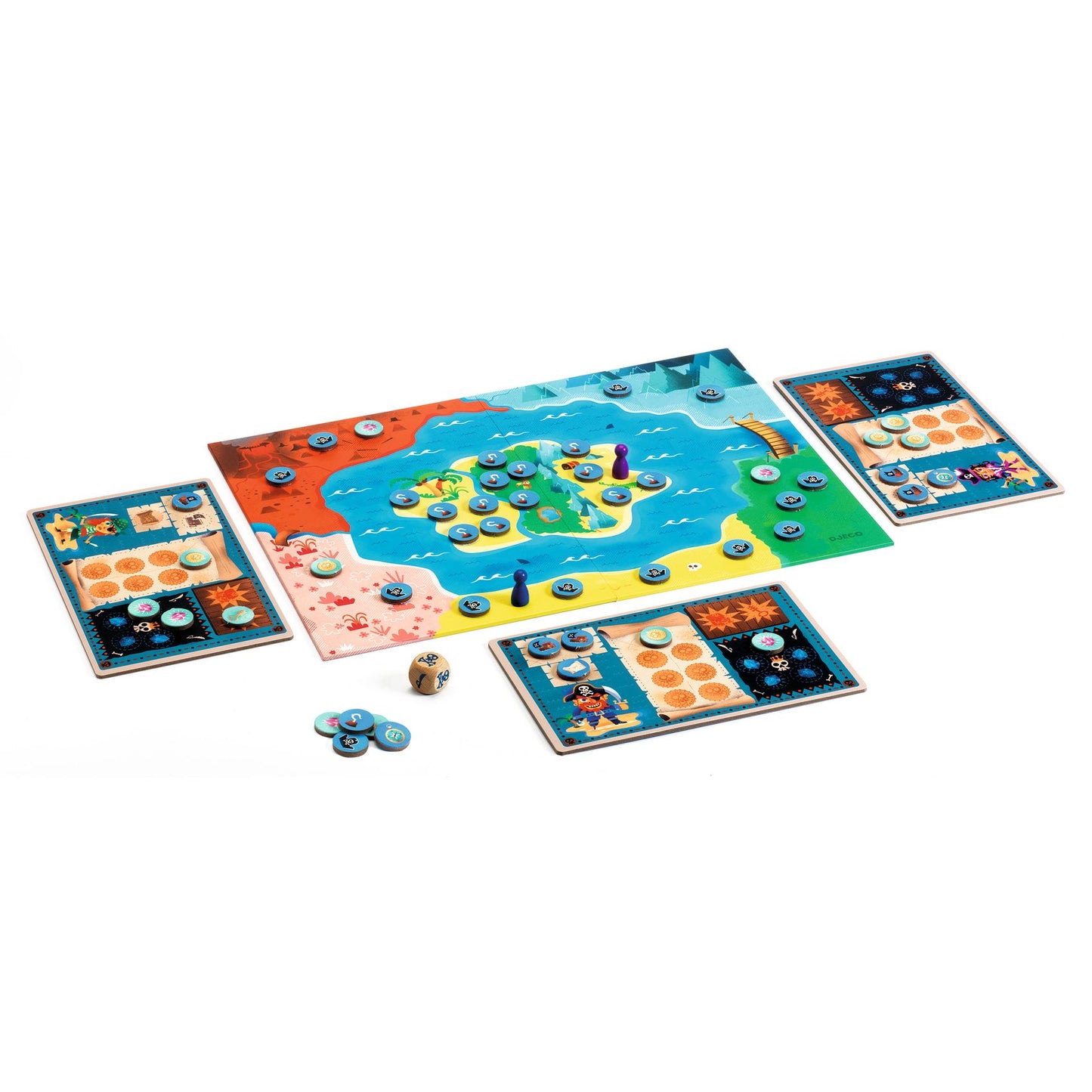 L'isola dei pirati - Gioco da tavolo - Centroscuola