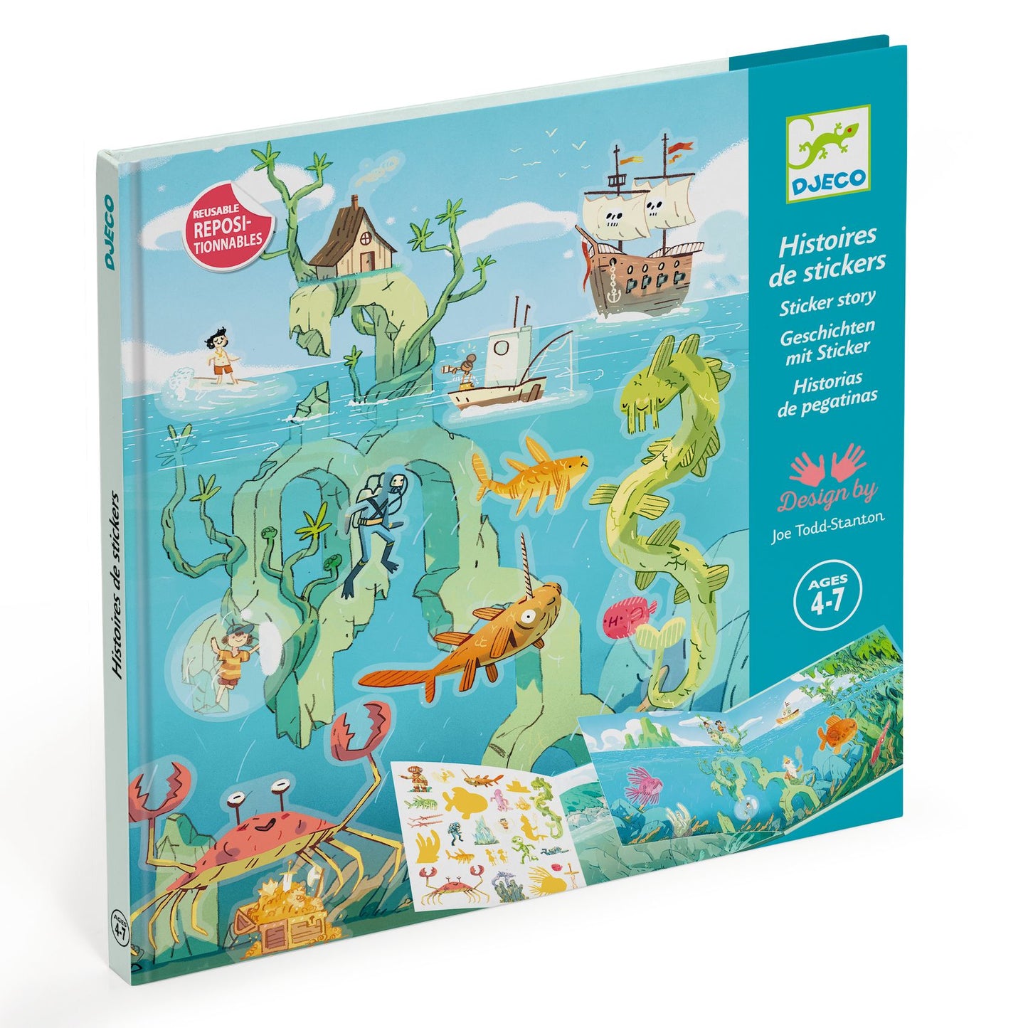 Stickers - Avventure nel mare - Centroscuola