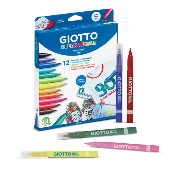 Giotto Decor Textile 6 pezzi - Centroscuola