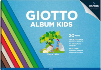 Album da disegno Kids - Fogli colorati – Centroscuola