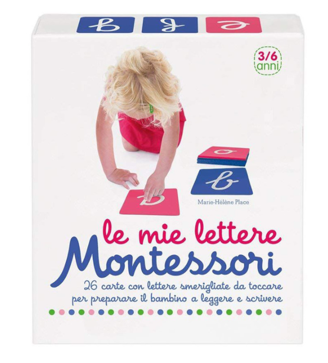 Le mie lettere Montessori. 26 carte con lettere smerigliate da toccare per preparare il bambino a leggere e scrivere - Centroscuola