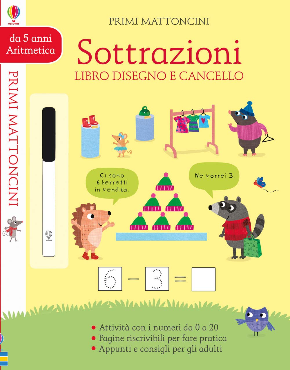 Libro disegno e cancello - Sottrazioni - Centroscuola