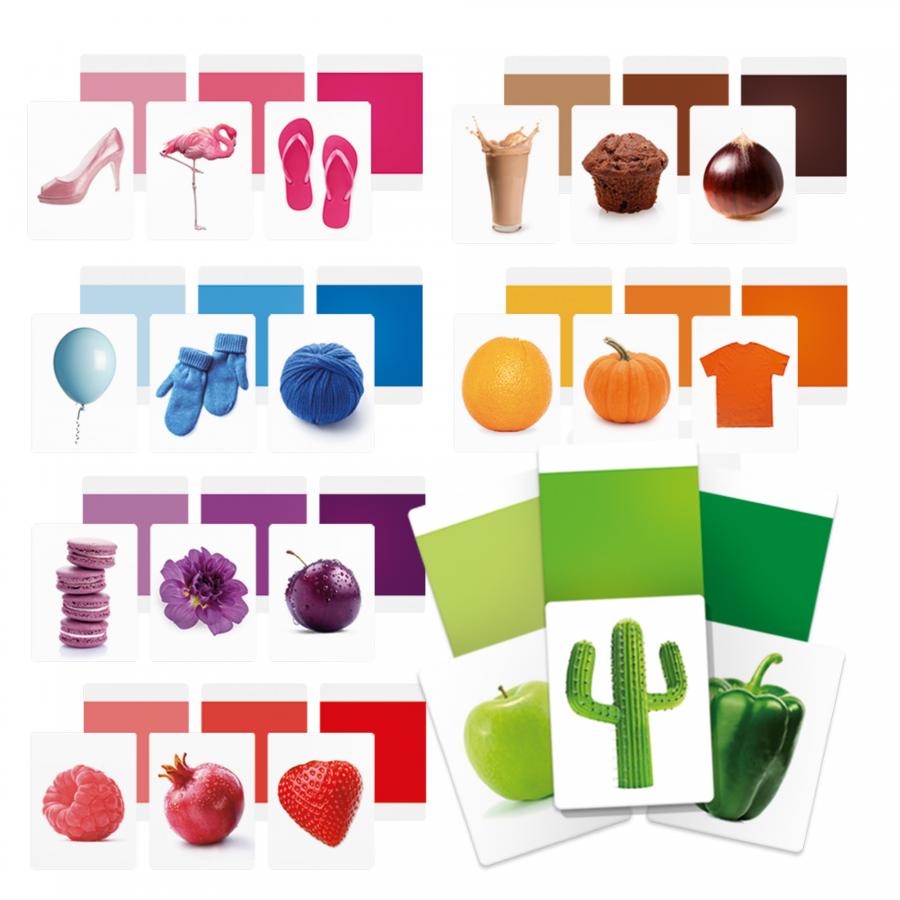 Flashcards Colors Montessori - Centroscuola