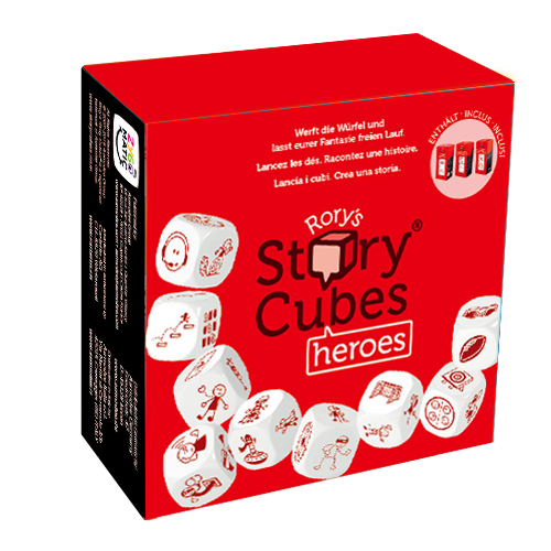 Rory's story cubes heroes - Rosso - Centroscuola