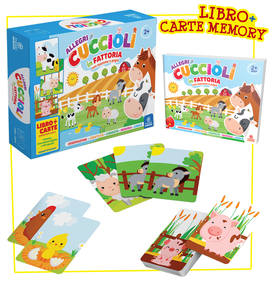 Allegri cuccioli in fattoria - Centroscuola