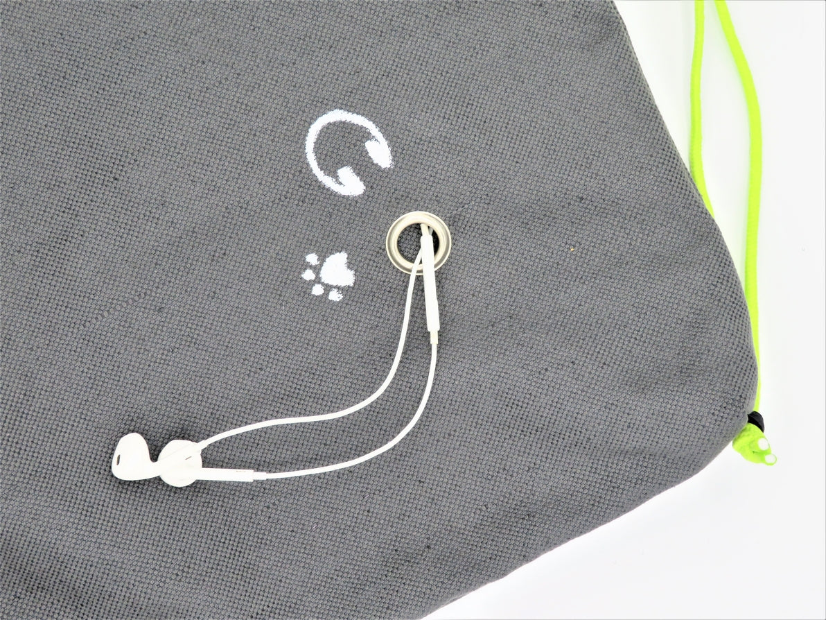 Zainetto Sacca da passeggiata - Grigio - Centroscuola