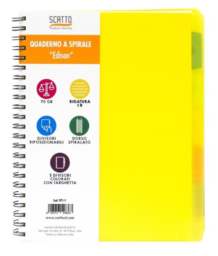 Quaderno a spirale Edison - Centroscuola