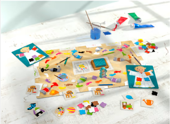 L'apprendista pittore e i tubetti di colore - Centroscuola