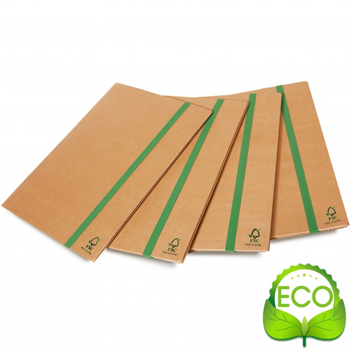 Cartella 3 lembi con elastico Eco - Centroscuola