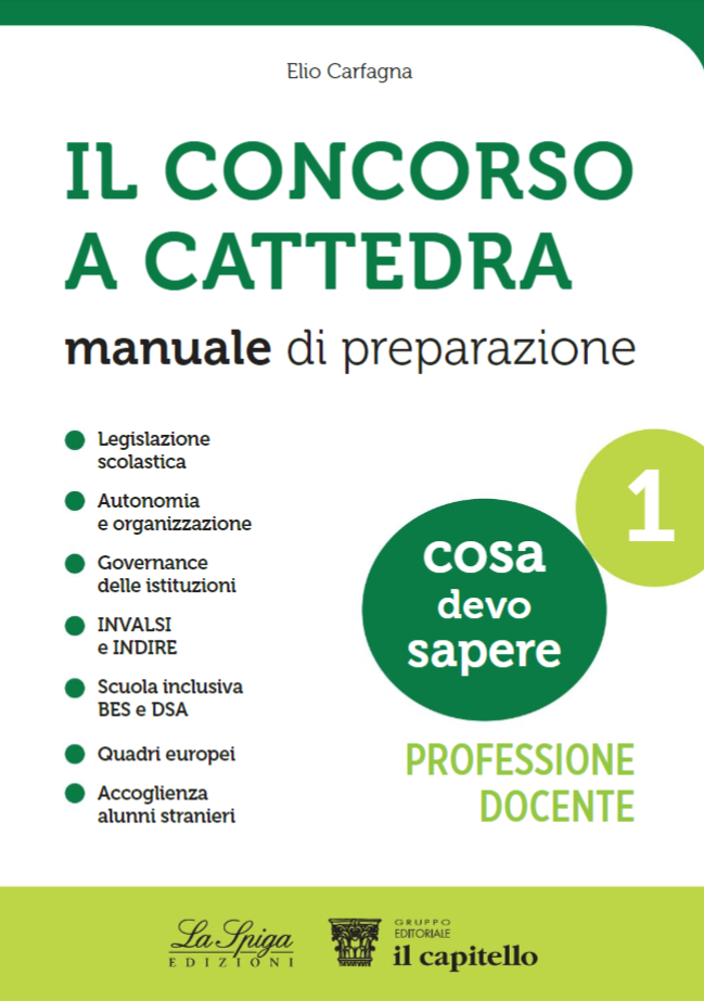 Il concorso a cattedra - Manuale di preparazione 1 - Centroscuola