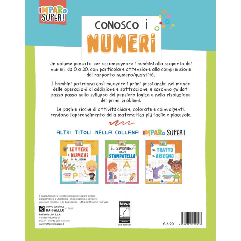 Conosco i numeri - Imparo super - Centroscuola