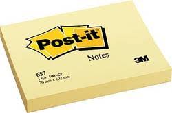Post it giallo varie misure 100fg - Centroscuola