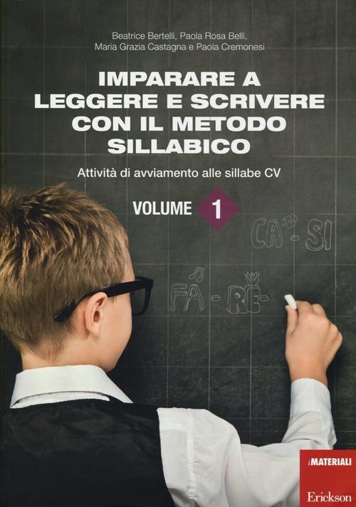 Imparare a leggere e scrivere con il metodo sillabico - 1 – Centroscuola