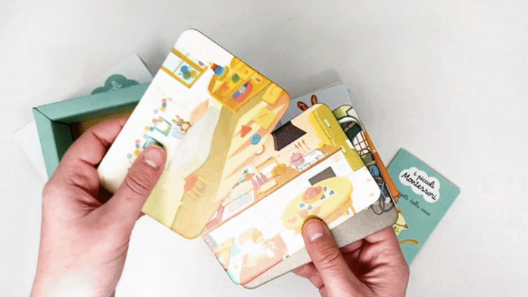 I piccoli Montessori - Gli oggetti della casa - Centroscuola