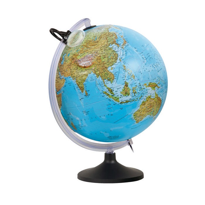 Globo terrestre Uranio - In rilievo 30 cm - Centroscuola