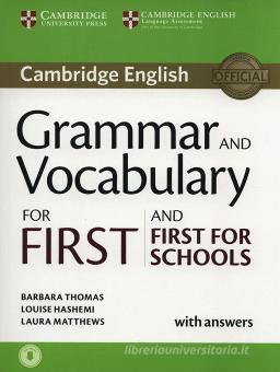 Grammar and vocabulary for first and first for school - Centroscuola