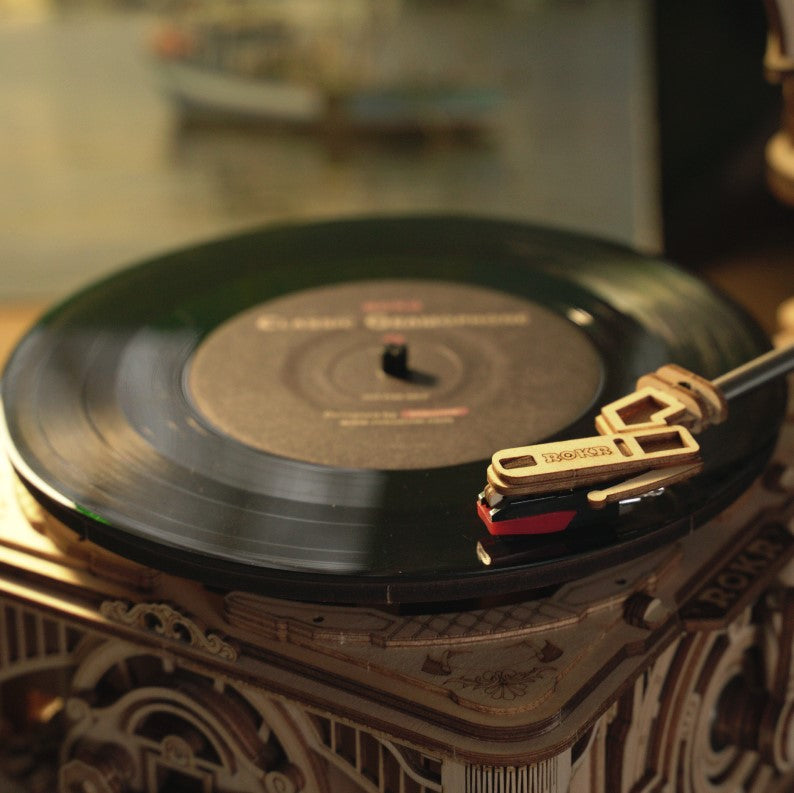 Grammofono classico a manovella - Centroscuola