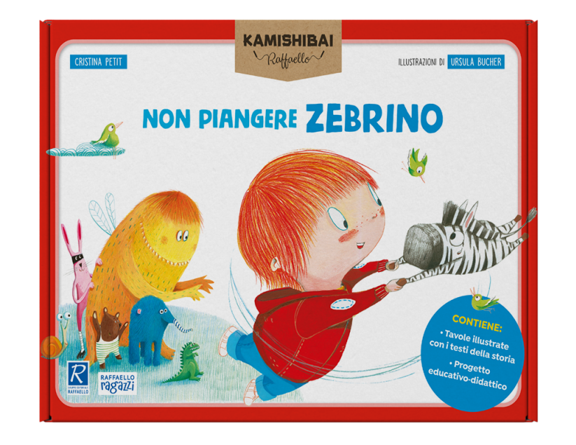 Non piangere Zebrino - 16 tavole per Kamishibai - Centroscuola