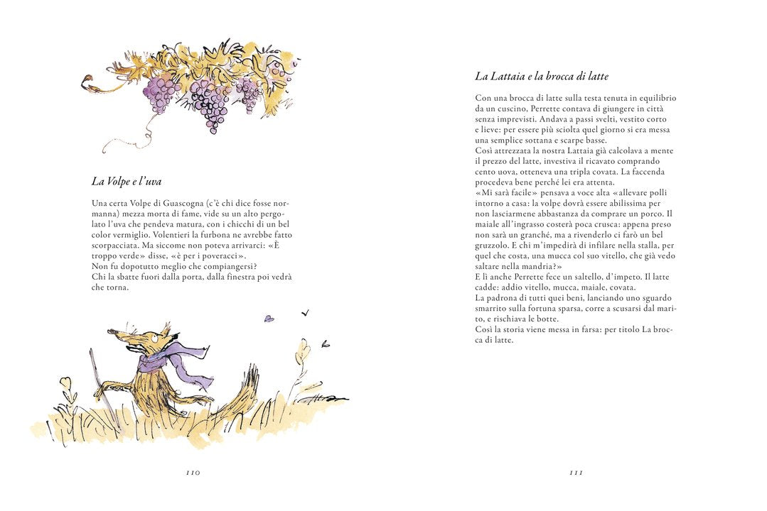Le favole di La Fontaine - Illustrate da Quentin Blake - Centroscuola