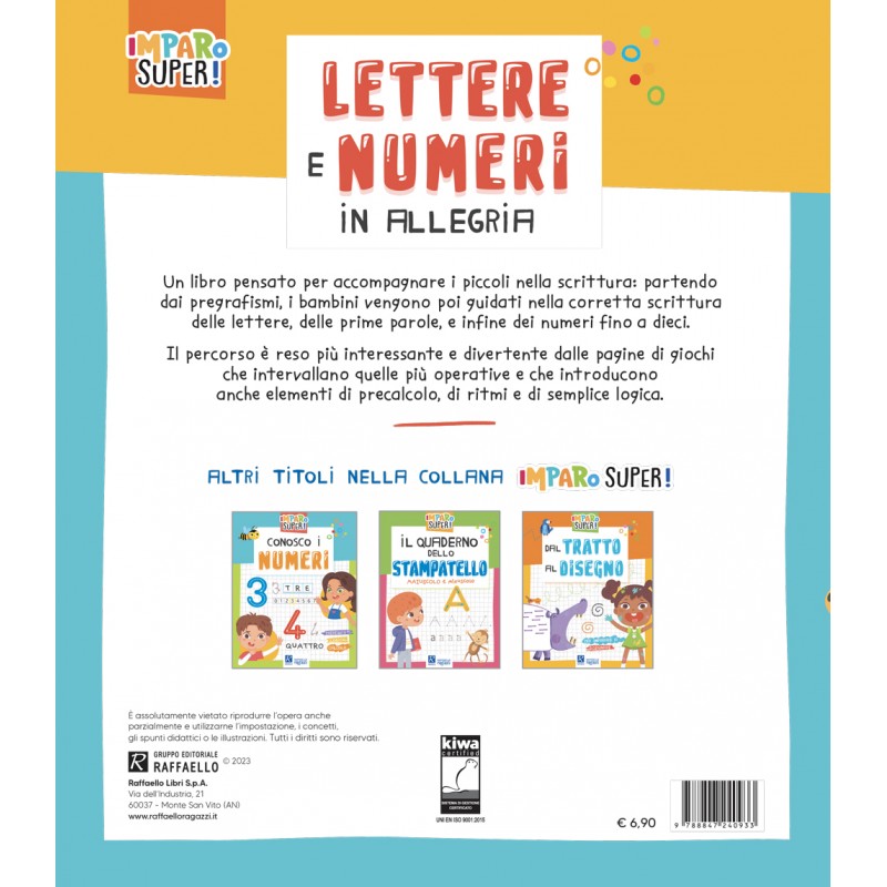 Lettere e numeri in allegria - Imparo super - Centroscuola