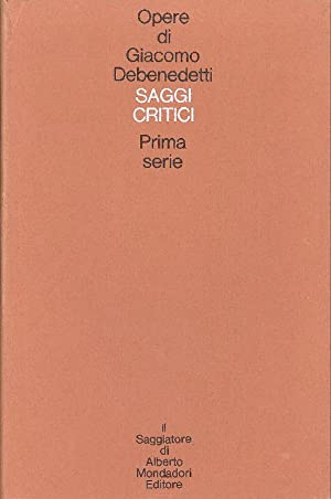 Saggi critici prima e seconda serie - Centroscuola