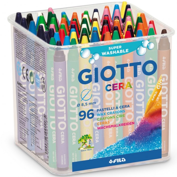 Pastelli a cera Giotto slim 96pz - Centroscuola