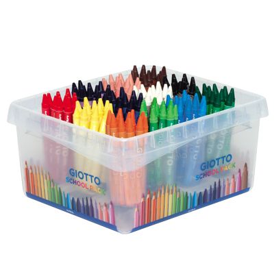 Pastelli a cera Giotto slim 144pz - Centroscuola