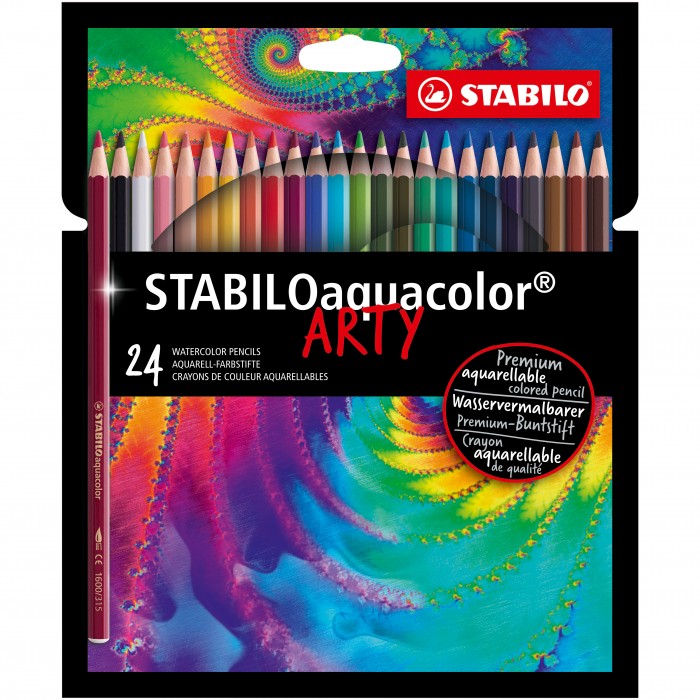 Pastelli Stabilo Acquacolor Arty 24pz – Centroscuola